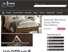 Tablet Screenshot of extremerankup.com